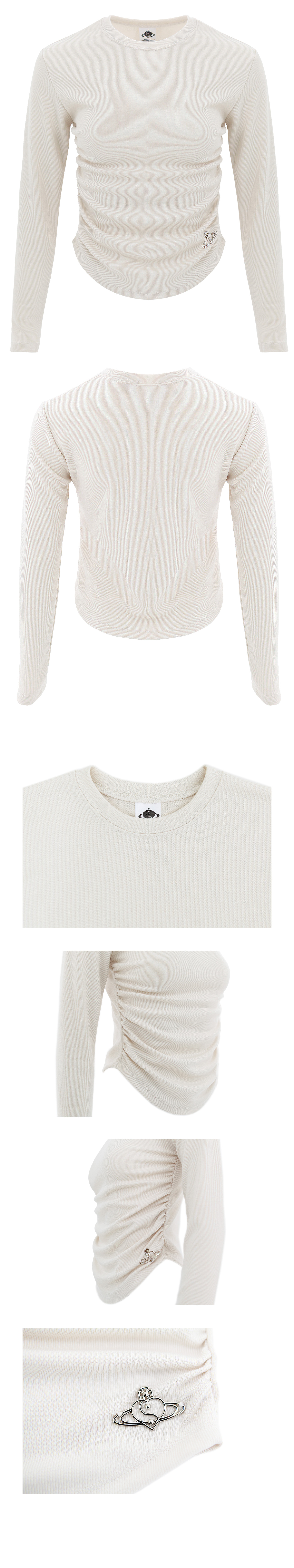 ANDANTE T-SHIRT IN IVORY