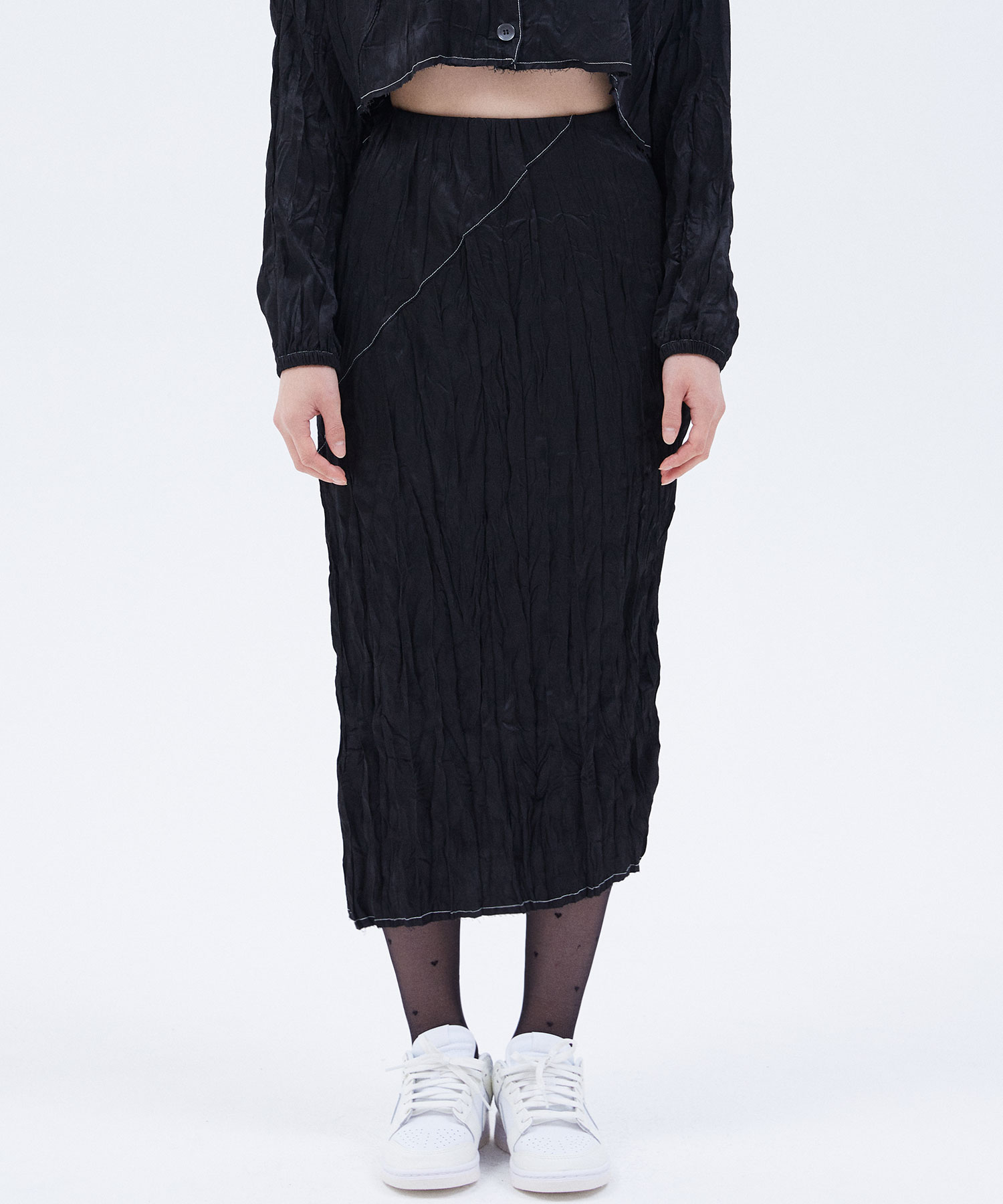 Spiral Skirt [Black]