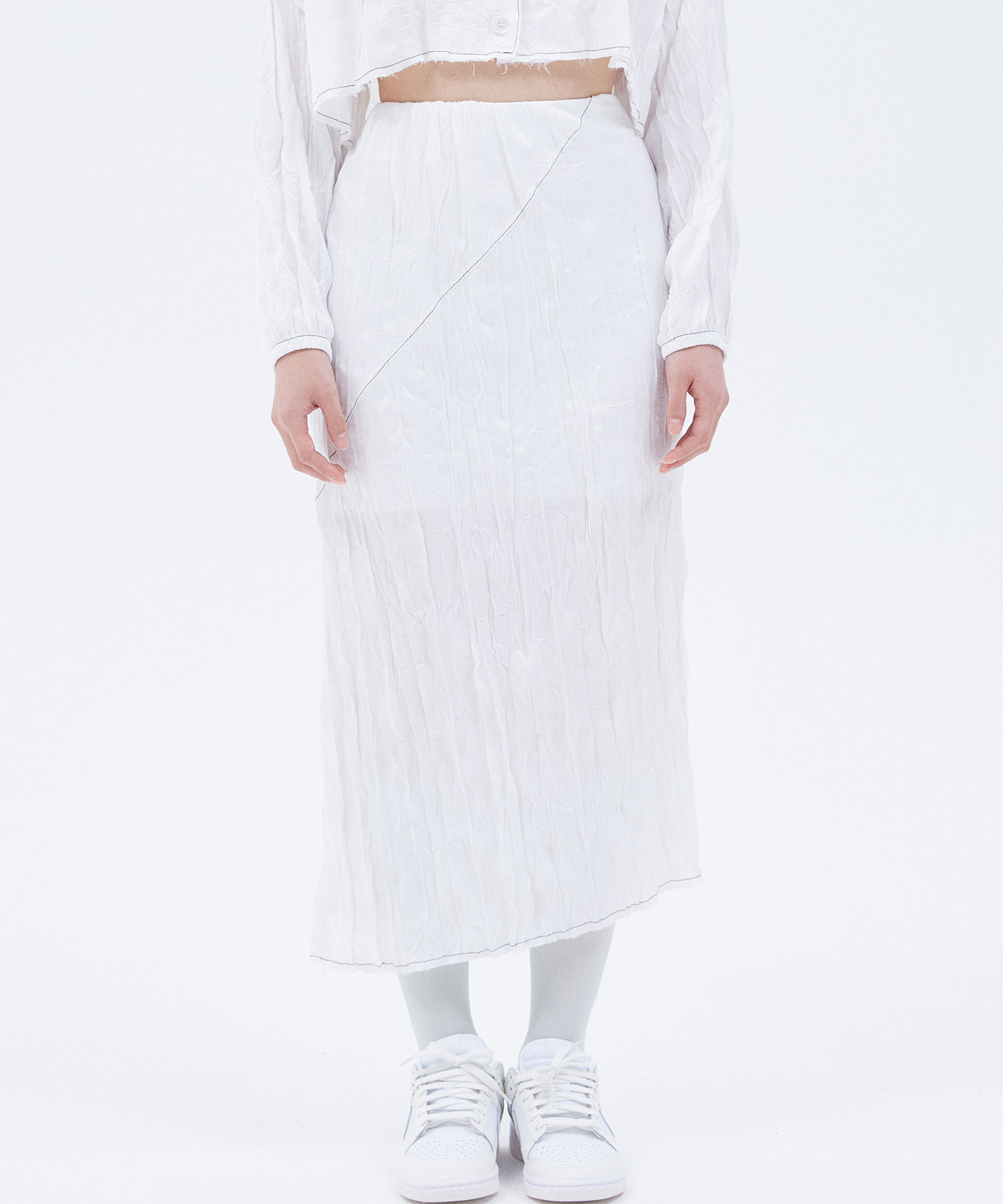 Spiral Skirt [White]